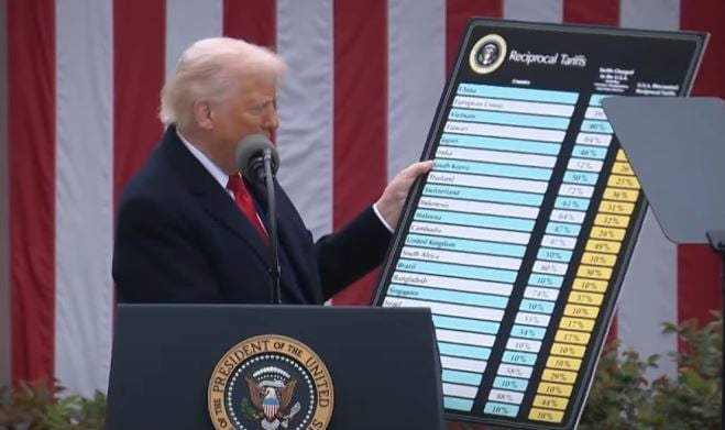 Senadores dos EUA propõem lei para obrigar reembolso de taxas de Trump