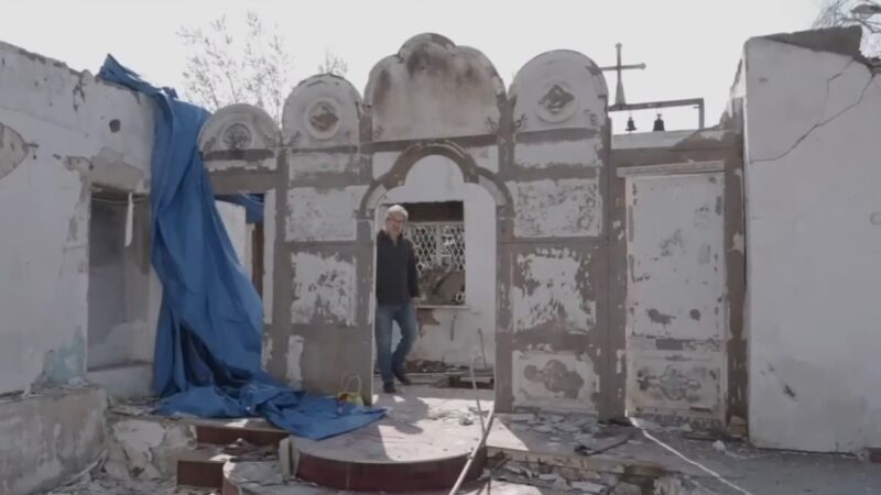 Mais de 700 templos religiosos foram destruídos por forças russas na Ucrânia