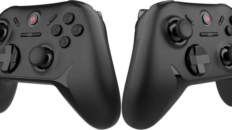 Controle gamer da Redragon com Hall Effect chama atenção na Amazon pelo custo-benefício