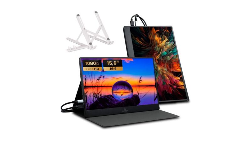 Monitor portátil em oferta: leve uma tela extra para qualquer lugar