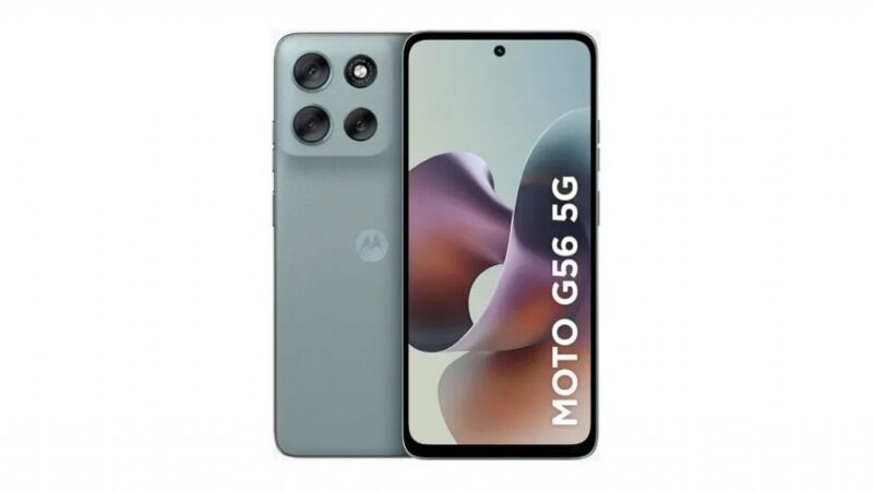 Smartphone 5G em promoção: Motorola Moto G56 com 256 GB está em oferta