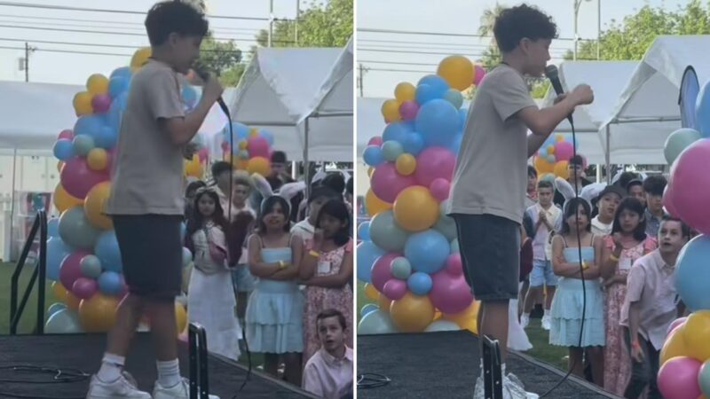 Menino de 11 anos prega Evangelho para mais de 1.000 crianças nos EUA: “Jesus ama você”