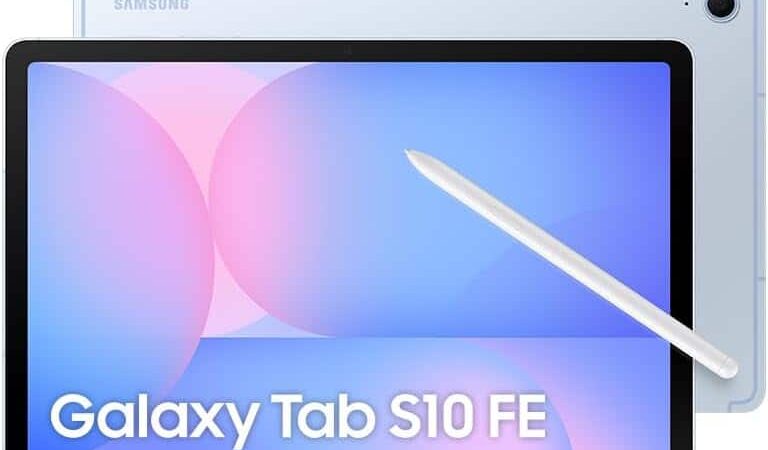 Galaxy Tab S10 FE: tablet de qualidade da Samsung em oferta