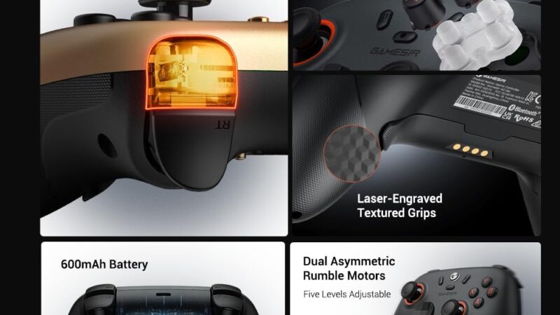 Controle GameSir Nova 2 Lite com anti-drift entra em oferta e atinge menor preço do ano na Amazon