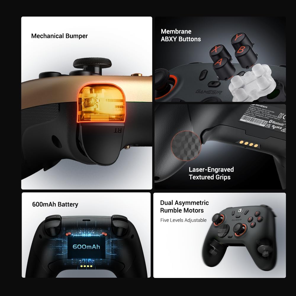 Controle GameSir Nova 2 Lite com anti-drift entra em oferta e atinge menor preço do ano na Amazon