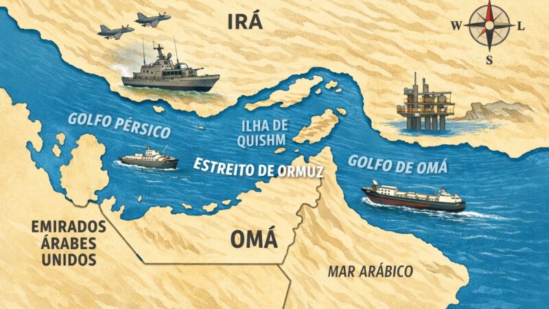 Irã anuncia reabertura do Estreito de Ormuz durante cessar-fogo no Líbano