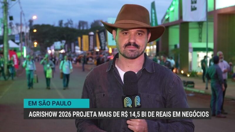 Agrishow 2026: governo paulista anuncia pacote de investimentos no agro