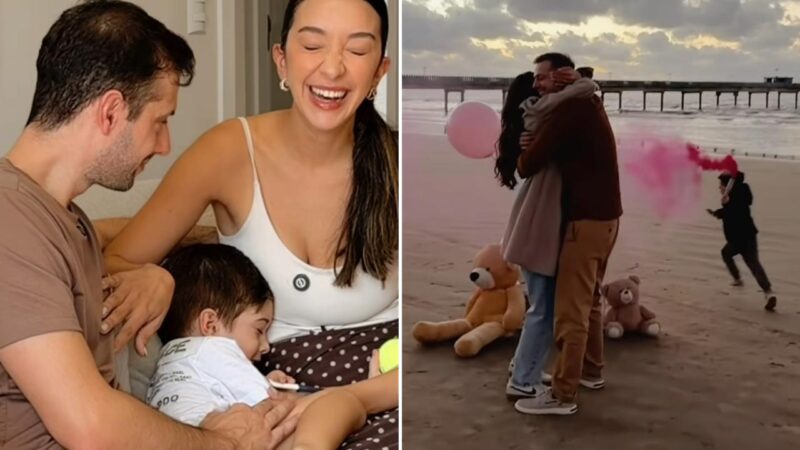 Menino que orava por uma irmã emociona família após promessa se cumprir