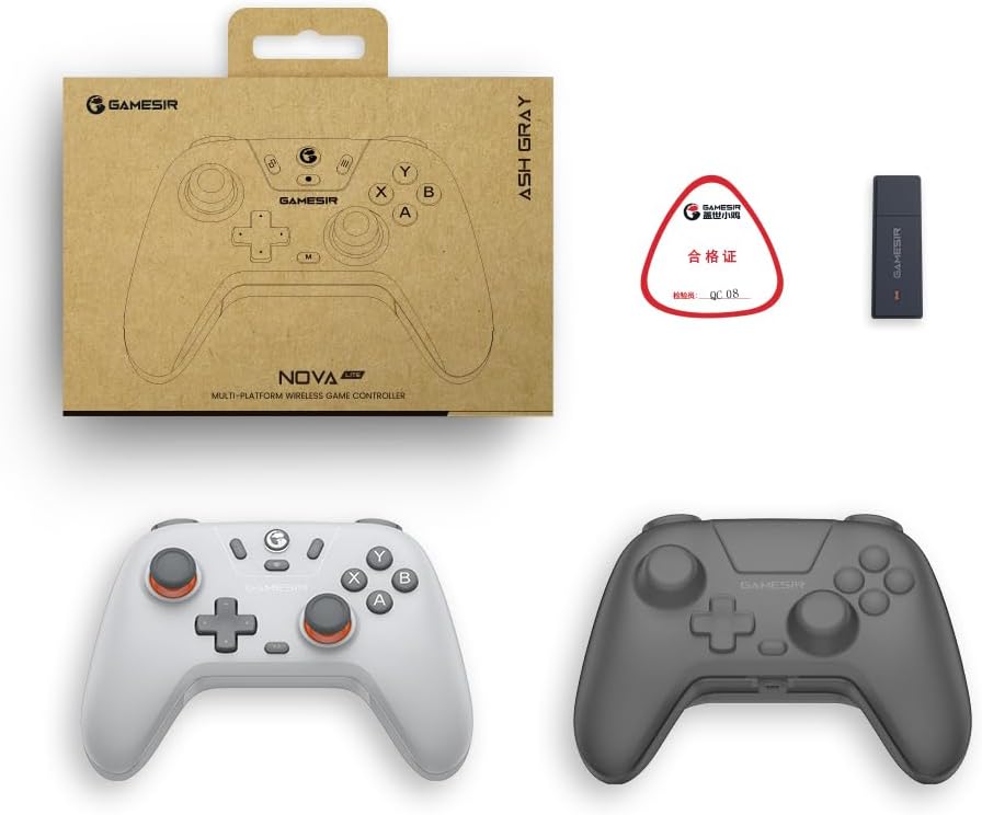Controle GameSir Nova Lite anti-drift atinge menor preço do ano na Amazon