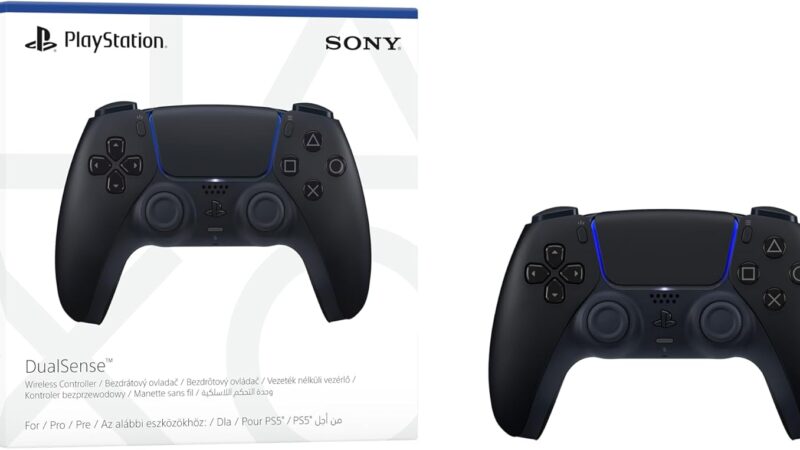 Controle DualSense Midnight Black despenca de preço e bate menor valor do ano na Amazon