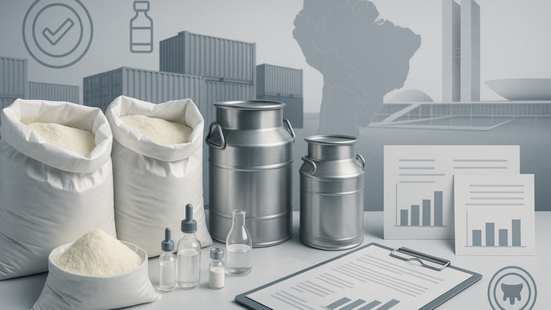 CNA discute investigação de dumping no leite em pó e atualização sanitária da cadeia láctea