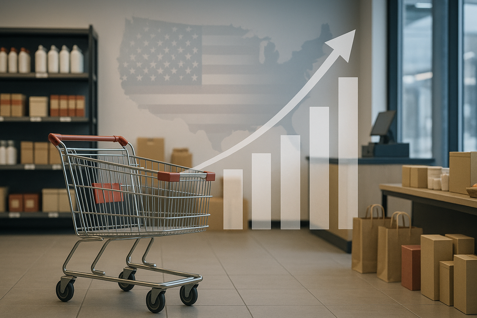 Vendas no varejo dos EUA avançam 0,5% em abril, informa Departamento do Comércio