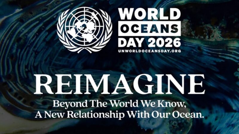 Dia Mundial dos Oceanos 2026 destaca papel do mar na vida do planeta